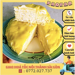Bánh Crepe Sầu Riêng-Ổ Bánh Ngàn Lớp 520gr-Bánh crepe xoài-Bánh Crepe Khoai Môn-Bánh Crep Mix Vị