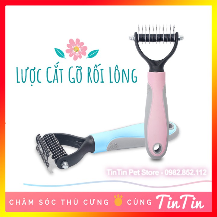 Lược Cắt Gỡ Rối Lông Chó Mèo #Tintin Pet Store