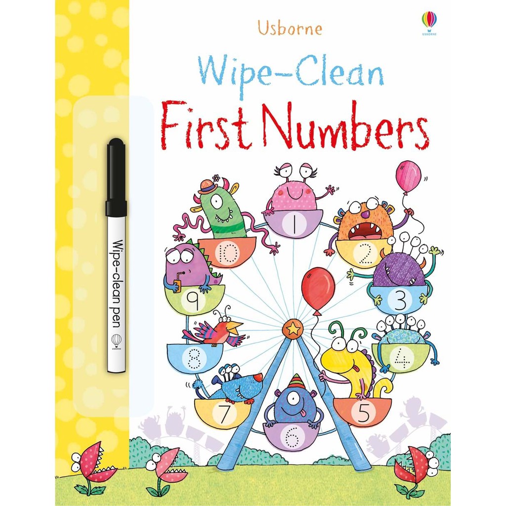 Sách - Anh: Wipe Clean First Numbers
