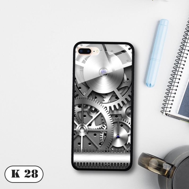 Ốp lưng kính 3D cao cấp iPhone 7/ 8 Plus