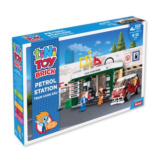 JUNO - Đồ chơi lắp ráp trạm xăng dầu TINITOY
