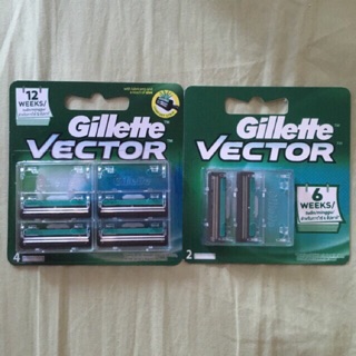 Bàn Cạo/ Lưỡi cạo Gillette Vector 2 lưỡi/ 4 lưỡi - Bàn Cạo Râu