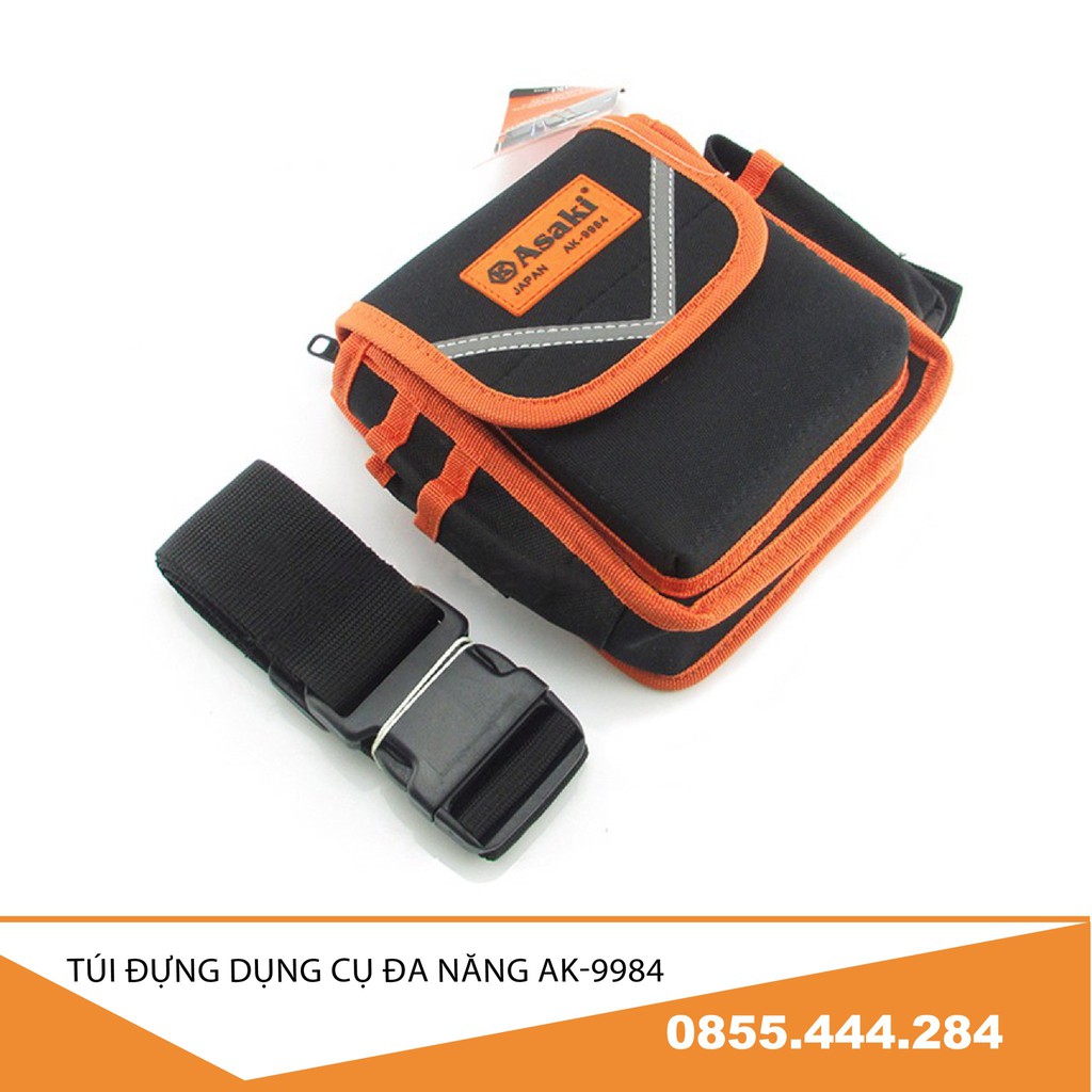 Túi đựng dụng cụ, đồ nghề [HÀNG CHÍNH HÃNG] ASAKI AK-9984 AK-9986 AK-9987 AK-9988 AK-9989 AK-9991 AK-9992 AK-9993
