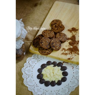 Chocolate Almond Cookie 300g (bánh quy socola hạnh nhân)