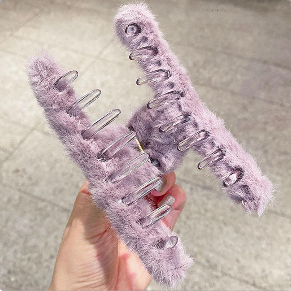 VANES1 Kẹp Tóc Dạng Móng Vuốt Đơn Giản Dễ Thương Cho Nữ