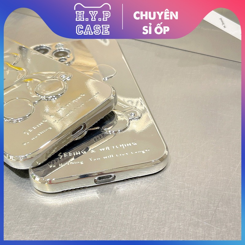 Ốp Lưng Iphone KAWS Màu Full Bạc Hàng Loại 1 Hình Nổi 3D Sáng Đẹp Lung Linh (02) | BigBuy360 - bigbuy360.vn