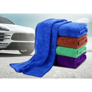 Khăn lau xe Microfiber loại một màu