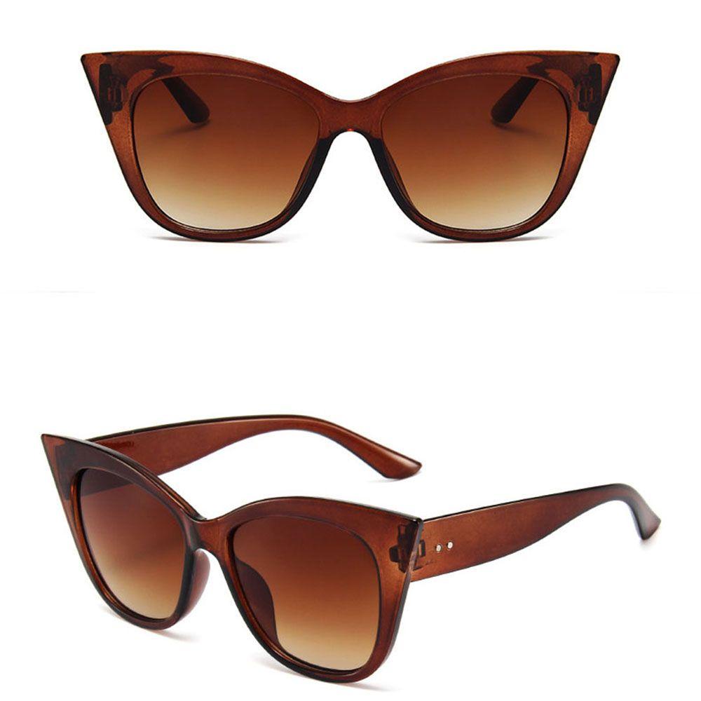 Kính Mát Mắt Mèo Chống Bức Xạ Phong Cách Hàn Quốc Dành Cho Nam Nữ