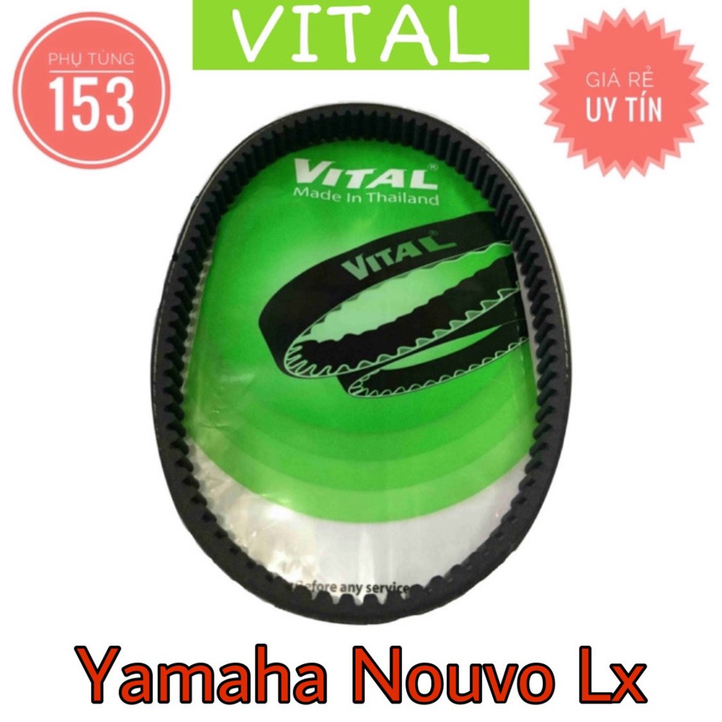 Dây Curoa Nouvo Lx hiệu Vital (Thái Lan) - Dây curoa xe tay ga - PHỤ TÙNG 153