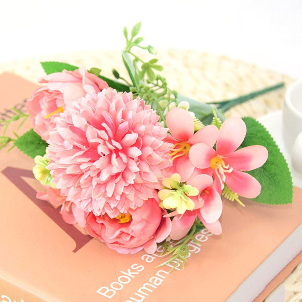 KUNHEV Bó Hoa Cẩm Tú Cầu Giả Trang Trí