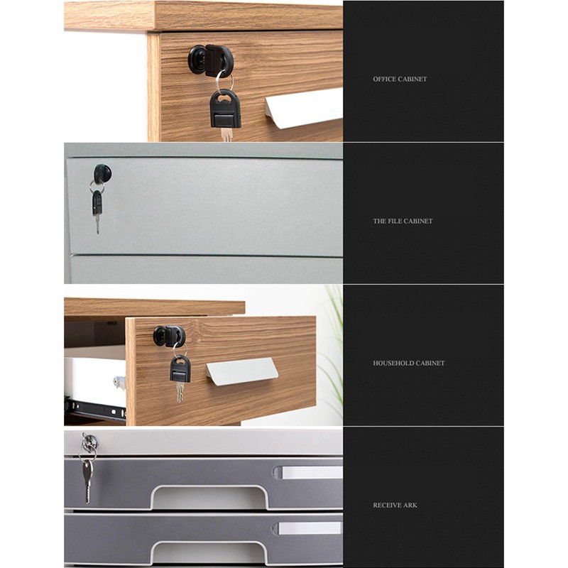 T23 Smart Fingerprint Drawer Lock Furniture File Cabinet Shoe Cabinet Letter Box Safe Lock