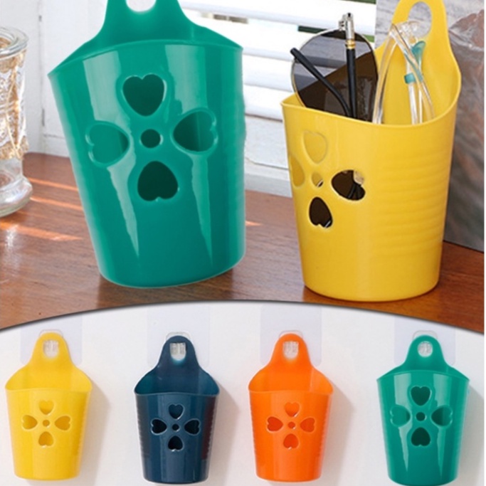 Giỏ đựng đồ bằng nhựa treo tường tiện dụng (SP081953)