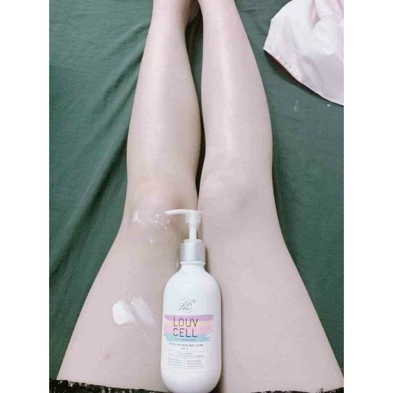 Kem dưỡng trắng da Louvcell Crystal Whitening Body Lotion 250ml | BigBuy360 - bigbuy360.vn