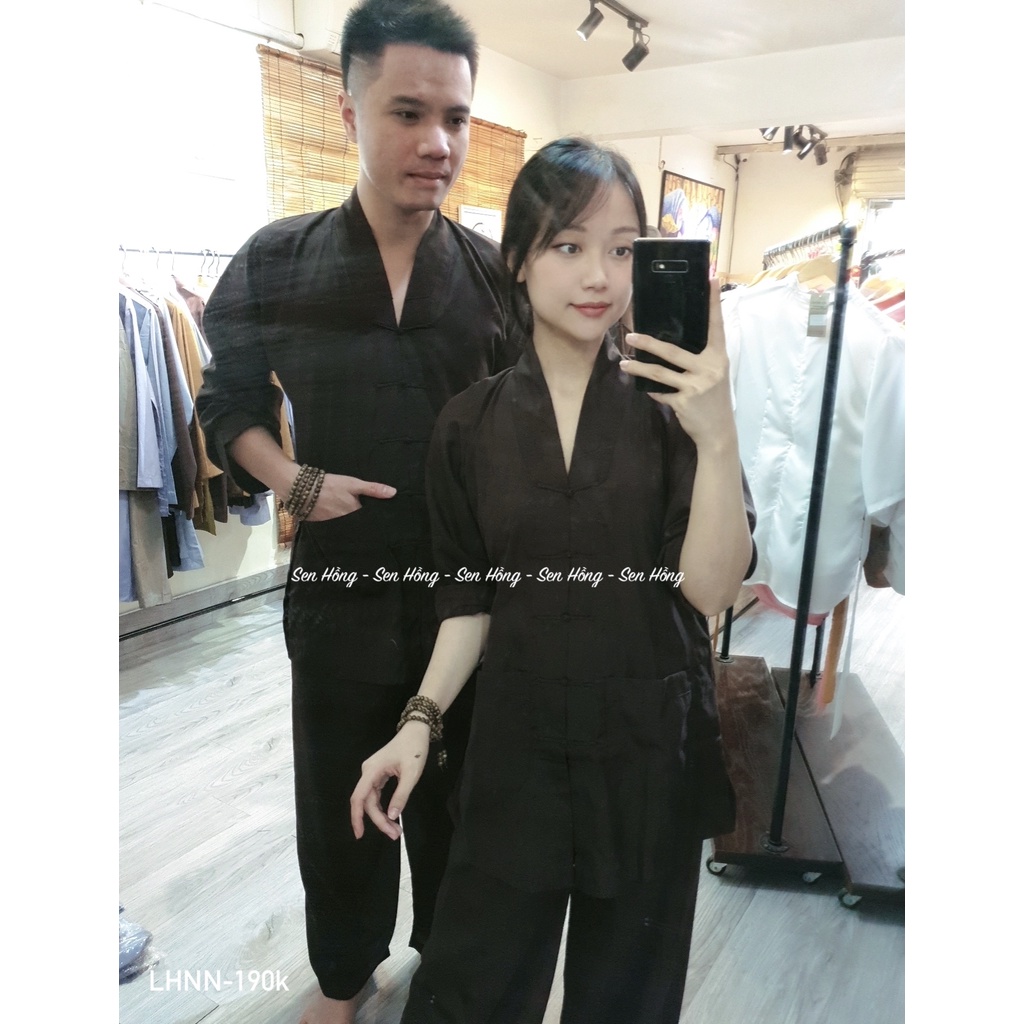 [LOẠI 1] ĐỒ LAM ĐI CHÙA BIG SIZE # quần áo Phật tử nam nữ # mẫu la hán truyền thống