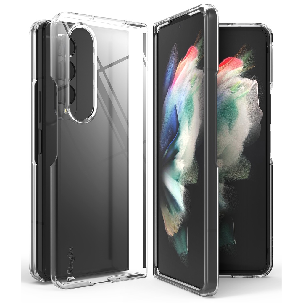 Ốp Điện Thoại Ringke tương thích cho Galaxy Z Fold 4 5G Vỏ ngoài, trong suốt, kiểu dáng đẹp, không có rãnh trượt