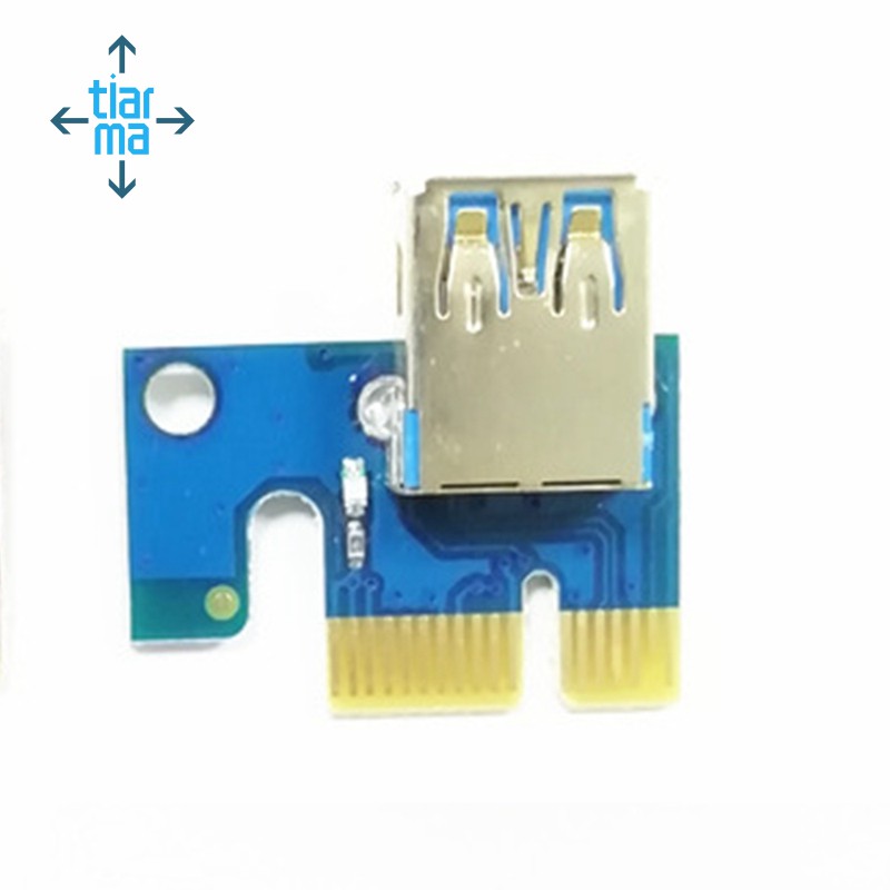 10 Card Chuyển Đổi Pci-E X1 Riser 180 Độ Sang Usb Cho Riser 006 006c 007s 008s Btc Mini | BigBuy360 - bigbuy360.vn