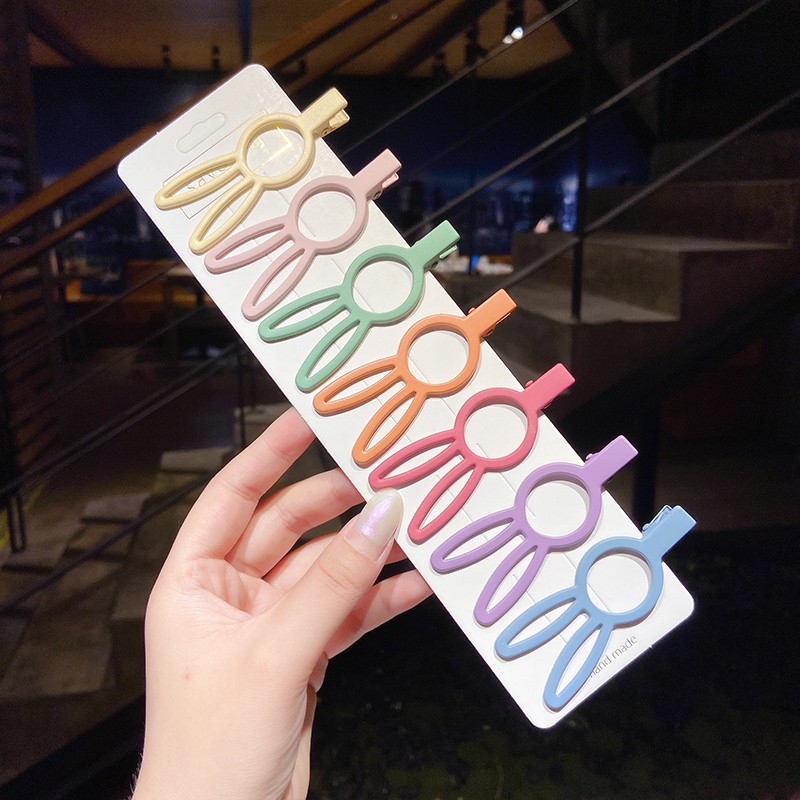 Set Kẹp Tóc Nhiều Màu Đáng Yêu Cho Nữ