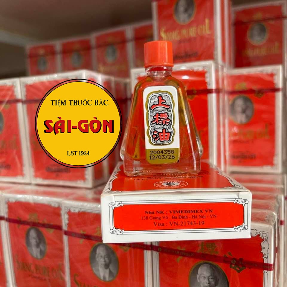 Dầu gió đỏ Siang Pure Oil Formula I Thái Lan 7cc HÀNG NỘI ĐỊA CHÍNH HÃNG