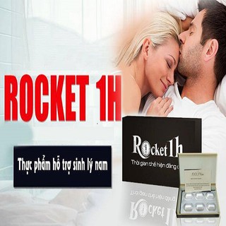 [Chính hãng] 1 Hộp Rocket 1h - Hỗ trợ sức khỏe nam giới(1 hộp)