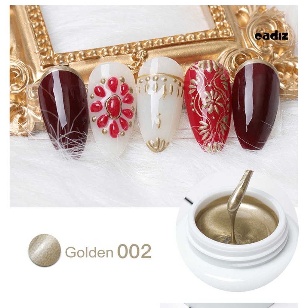 [Hàng mới về] Gel Sơn Móng Tay Hiệu Ứng Gương Cadiz Fn Độc Đáo