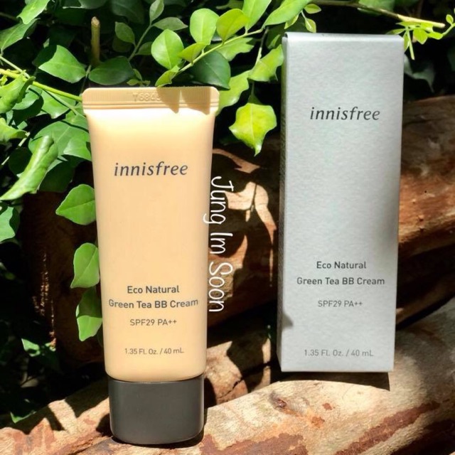 🍀🍀Kem Nền Chiết Xuất Trà Xanh Cho Da Mụn➰Innisfree Green Tea BB Cream SPF29 PA++