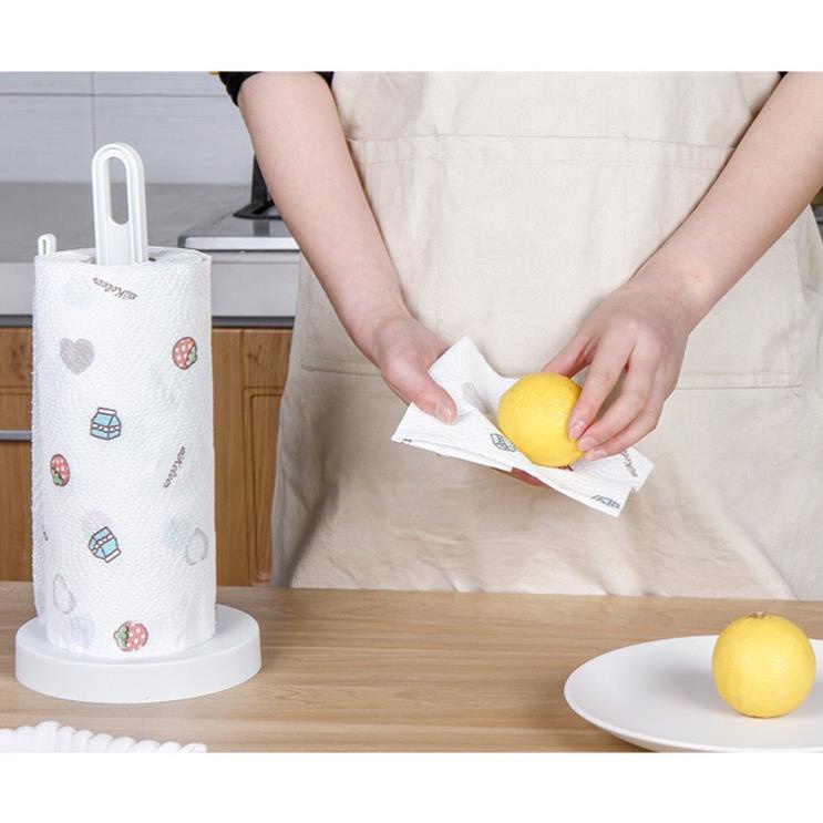 Khăn giấy lau bếp có thể tái sử dụng nhiều lần, khăn giấy khô lau tay lau kính siêu thấm dạng cuộn