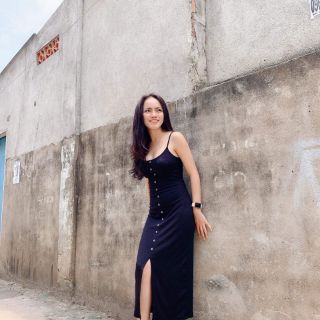 Đầm body 2 dây