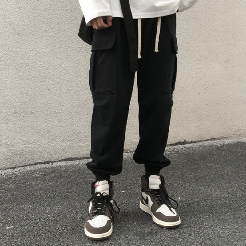 Quần dài nam phối túi phong cách hiphop thời trang chất lượng cao