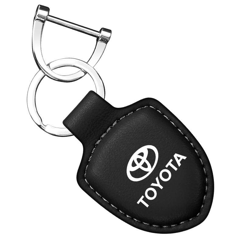 Móc Chìa Khóa Bằng Da Cao Cấp Cho Xe Hơi Toyota corolla Vios Yaris Altis Camry Avanza Raize Fortuner