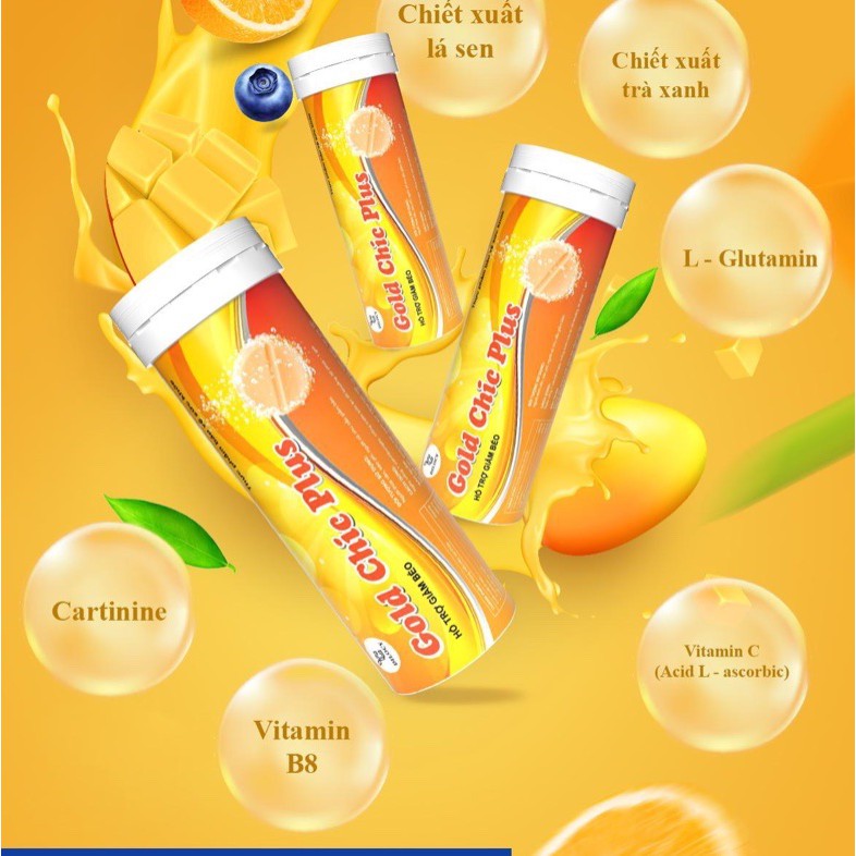 VIÊN SỦI GIẢM CÂN DILOCY GOLD CHIC PLUS - Hiệu quả nhanh chóng, an toàn chất lượng đạt chuẩn GMP