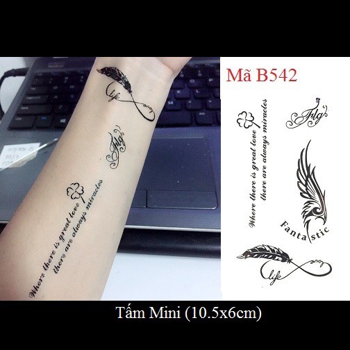 Hình Xăm Dán Mini - B542