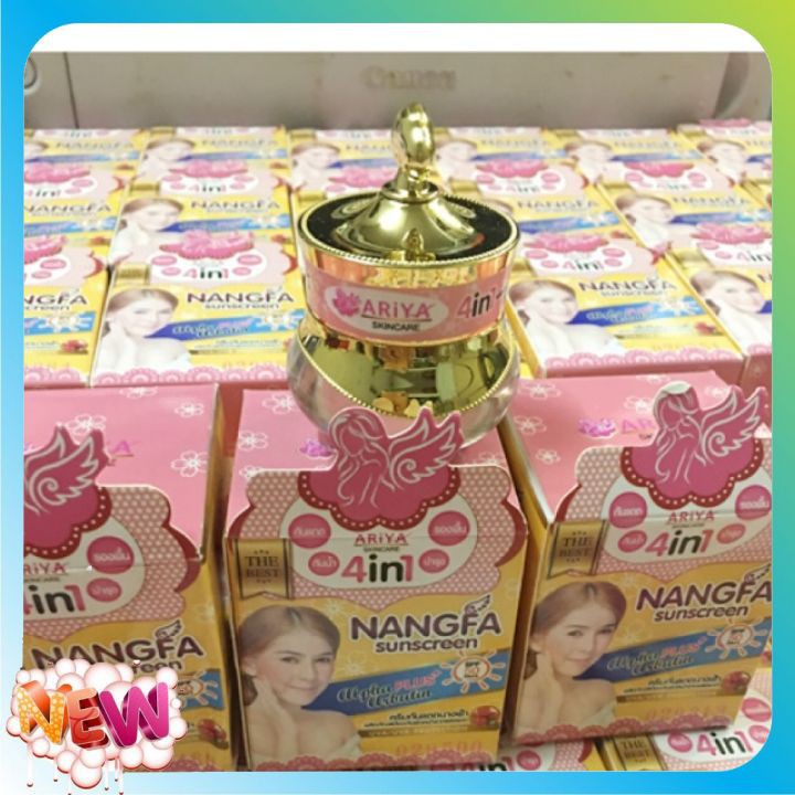 Kem Dưỡng Da 01 HỦ Kem chống nắng NANGFA 4in1 Thái Lan 5gram