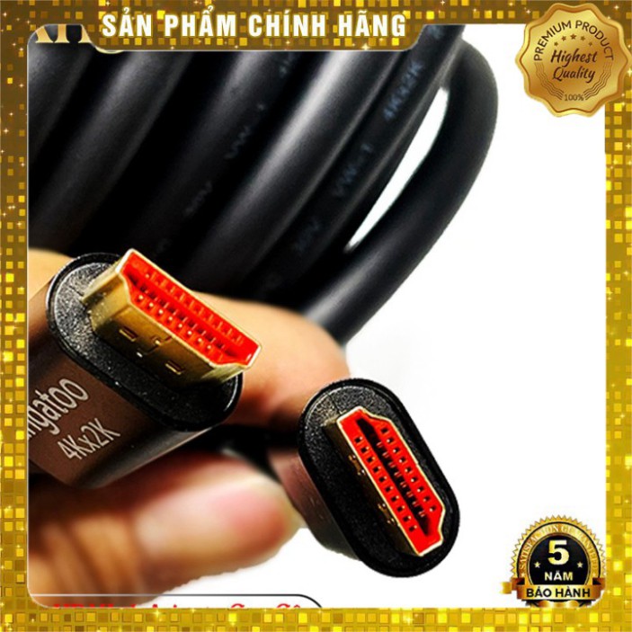 (Xả Kho) Dây HDMI 4k, cáp hdmi xịn 2.0 Cao Cấp Arigato 5m Gía Sỉ=Gía Lẻ