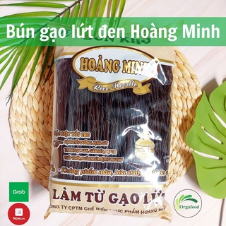 Bún gạo lứt đen Hoàng Minh 500g, bún gạo lức ăn kiêng, eatclean giảm cân, hỏa tốc
