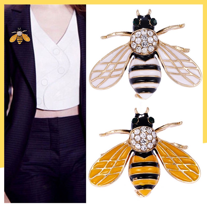 Ghim Cài Áo Hình Chú Ong Bay Ngộ Nghĩnh Thời Trang