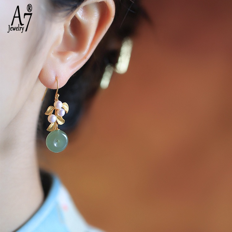 Đôi Bông Tai Bạc 925 Hình Khóa Thanh Lịch Cho Nữ