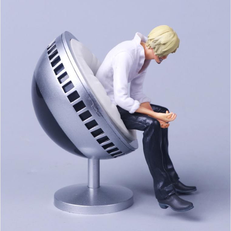 Mô hình One Piece Vinsmoke - Sanji, Zoro, Nami ngồi ghế