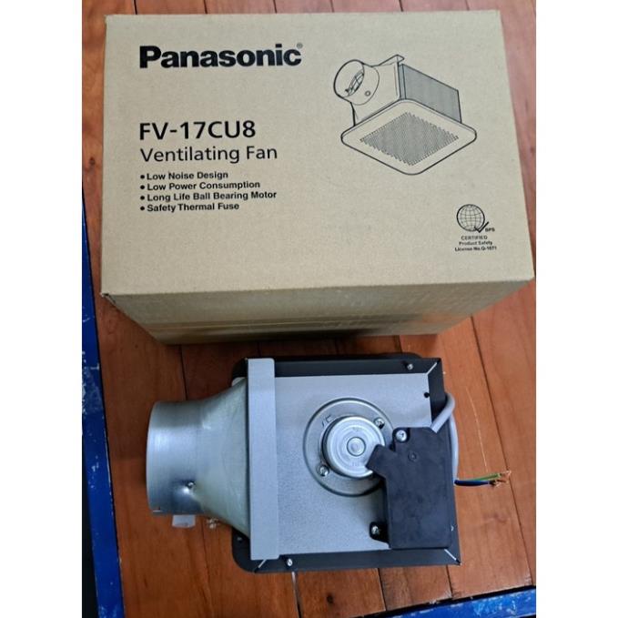 [PANASONIC | FV-17CU] Quạt hút thông gió âm trần Panasonic FV-17CU8 = FV-17CU9