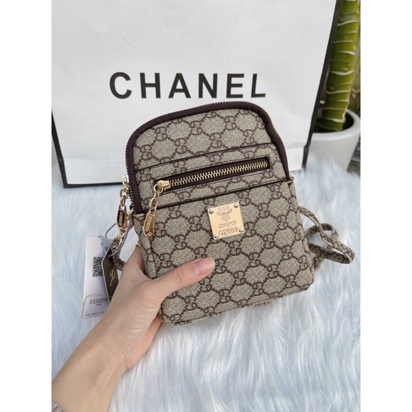 Túi đeo chéo 3 ngăn thời trang