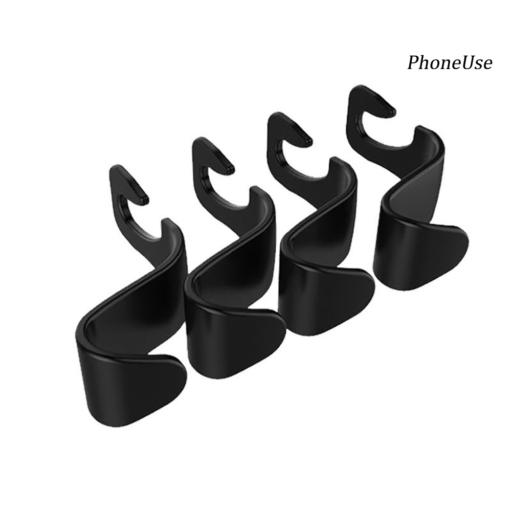Móc Treo Đồ Gắn Ghế Ngồi Xe Hơi Bằng PU Tiện Dụng