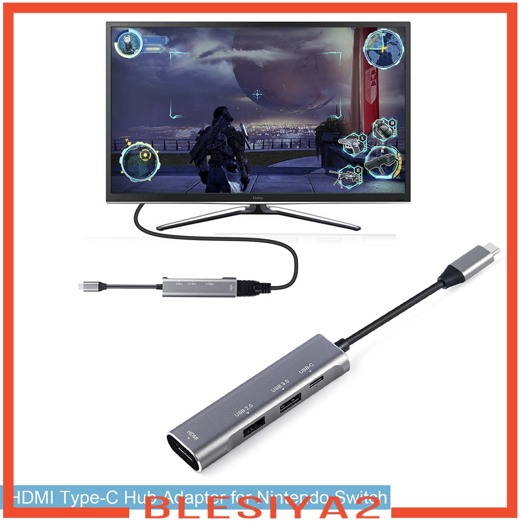 Đầu Hub chuyển đổi USB-C Loại C sang 4K HDMI USB 30 2.0 PD cho MacBook Pro