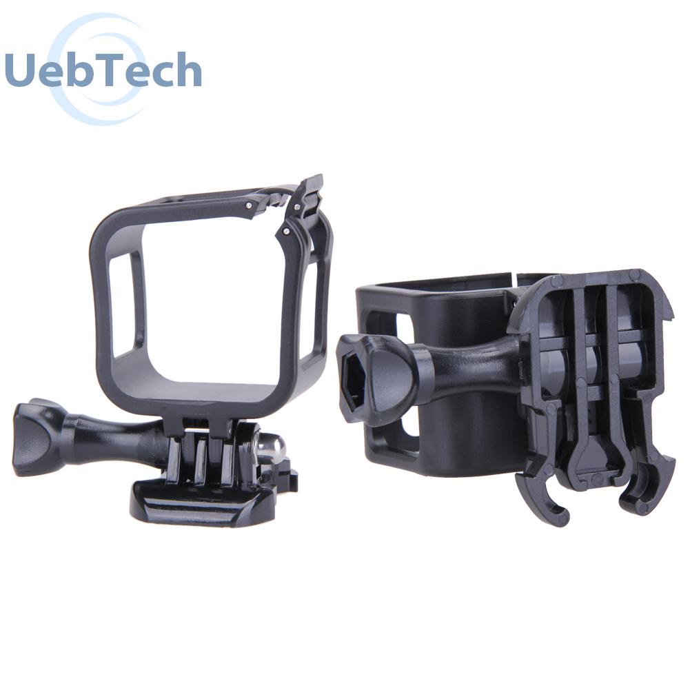 Uebtech Low Profile Housing Frame Cover Case Mount Holder for GoPro Hero 4 5 Sessio