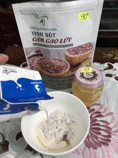 Tinh bột Cám gạo Lứt
