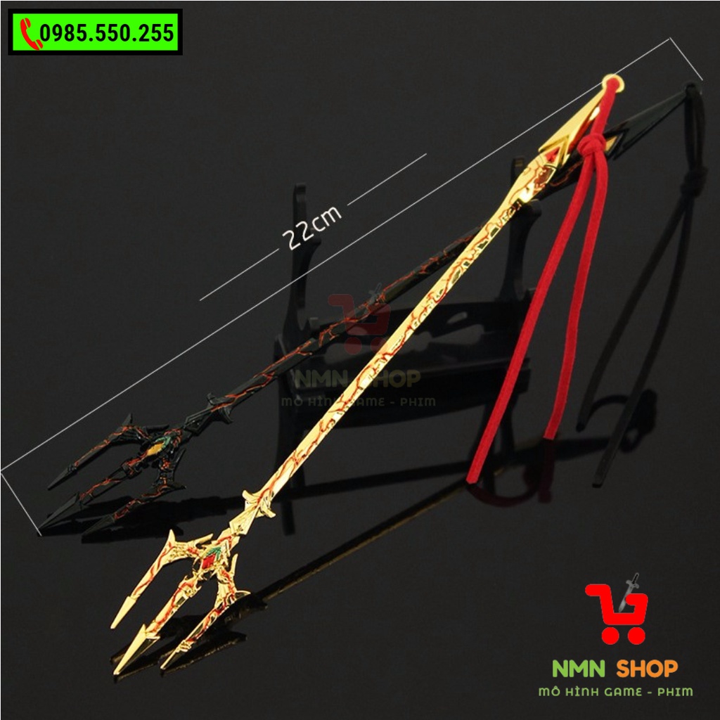 Mô hình phim Đấu La Đại Lục - Hải thần tam xoa kích  22cm