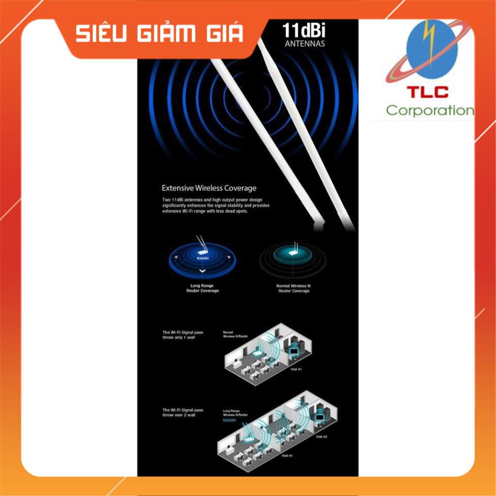 Router wifi phát xuyên tường xuyên tầng totolink N300rh