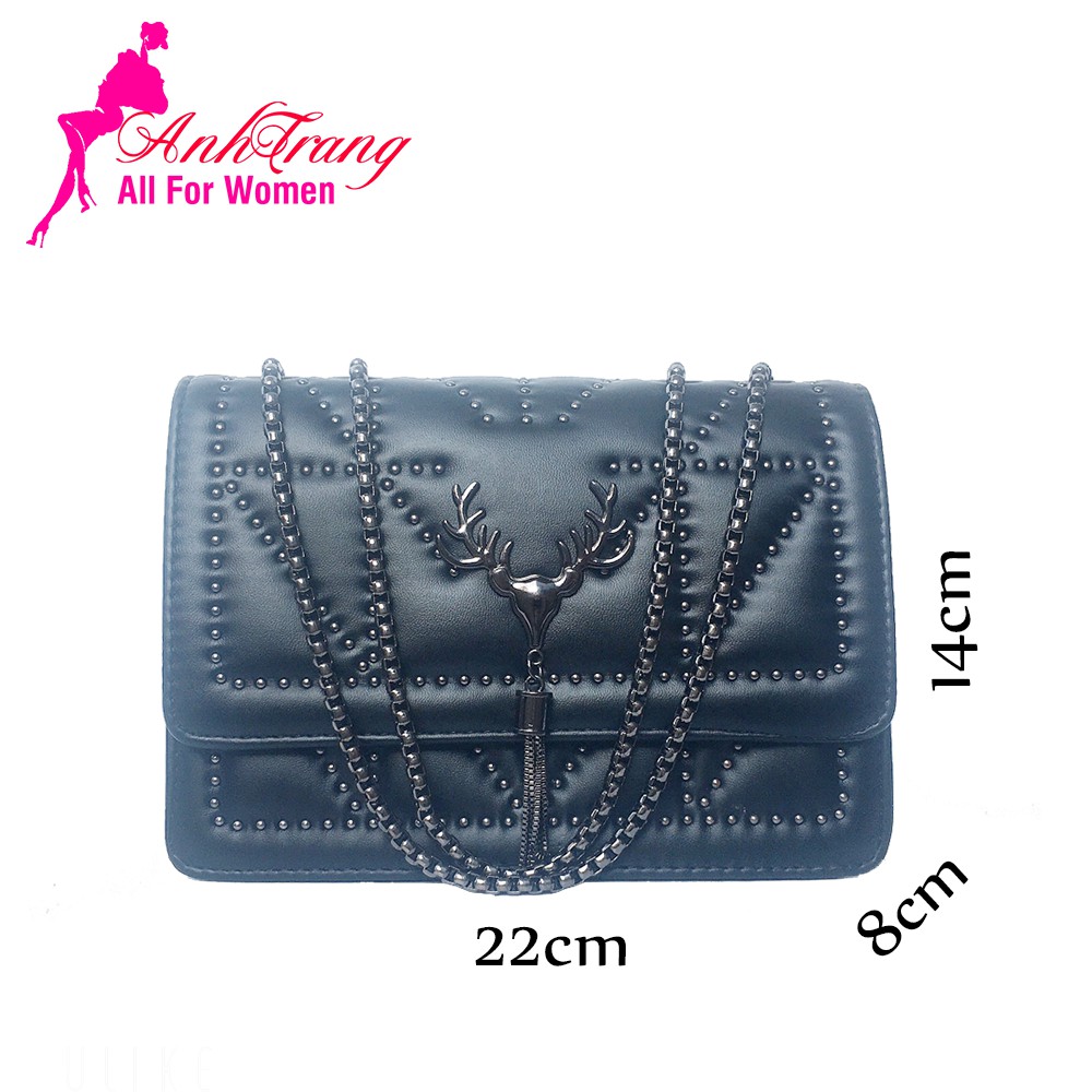 Túi Xách Nữ Da Mềm Đính Hạt Cao Cấp XT004 | BigBuy360 - bigbuy360.vn