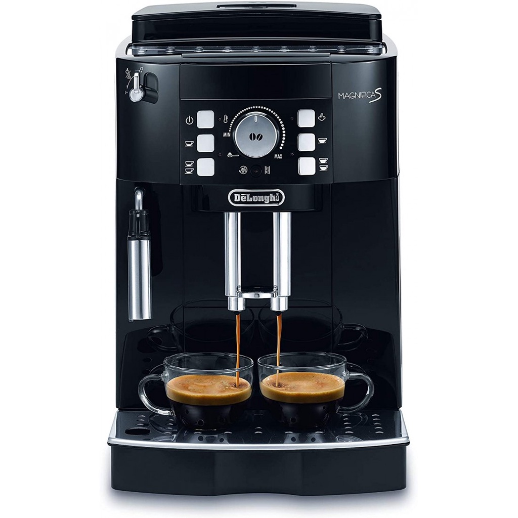 Máy pha cafe DELONGHI Ecam 21116B, tích hợp hệ thống đánh sữa, sản xuất tại Romania