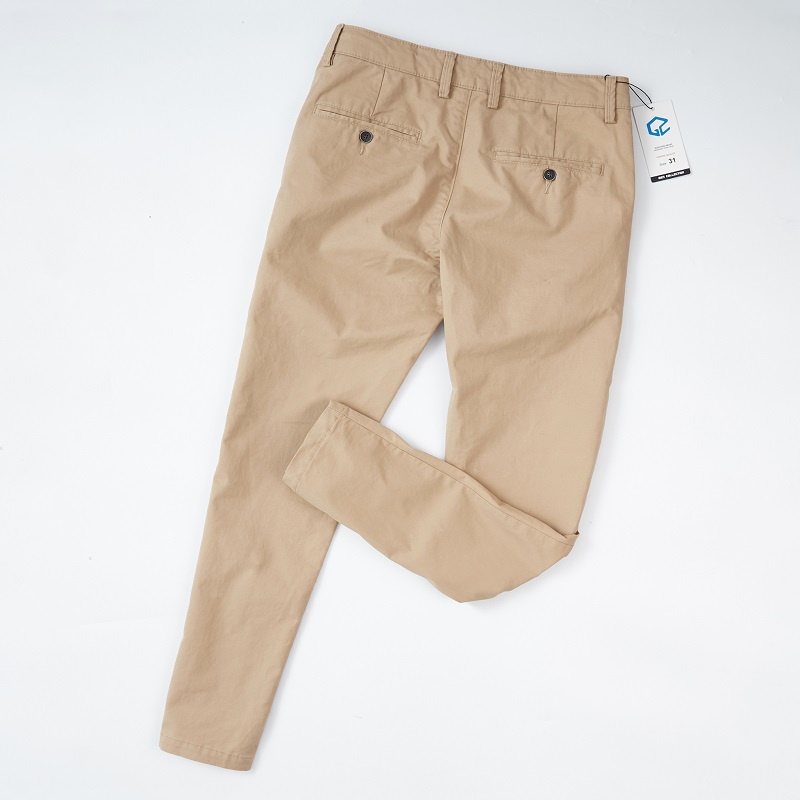 Quần Kaki Nam GU CHẤT, Vải Kaki Cao Cấp Dày Dặn, Phom Ống Suông - GUQD01