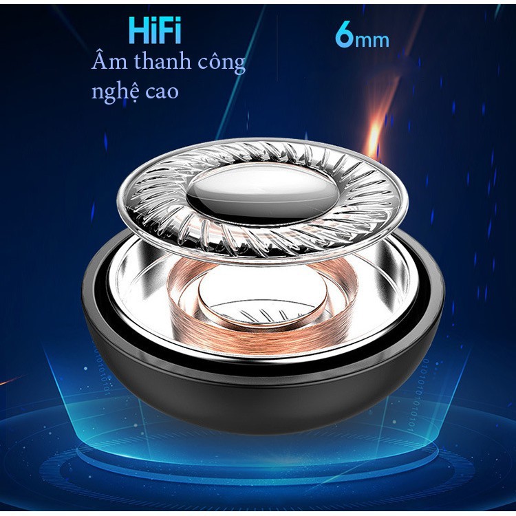 Tai nghe Bluetooth true wireless XG12 pin cực lâu