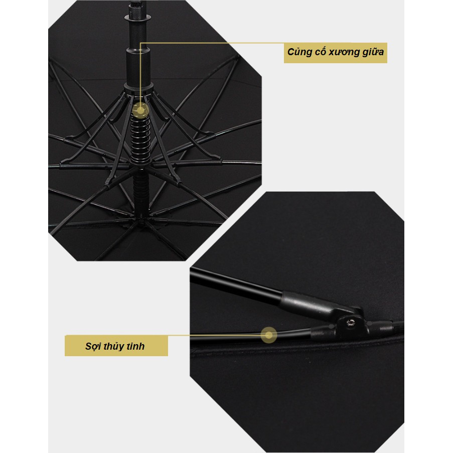 Golf Umbrella 30-inch Ô Dù Đa Thời Tiết Men Black